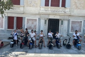 Athene: Stadsrondleiding met gids en E-Scooter Tour