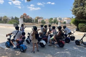 Athene: Stadsrondleiding met gids en E-Scooter Tour