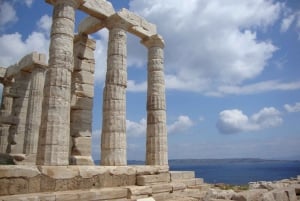 Aten: Privat tur med Poseidons tempel: Stadens höjdpunkter