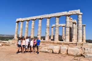 Atene: tour privato delle attrazioni della città con il tempio di Poseidone