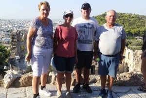 アテネ：シティ ハイライト ポセイドン神殿のプライベート ツアー