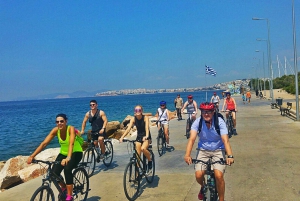 Atenas: Tour en bici por la ciudad y el mar