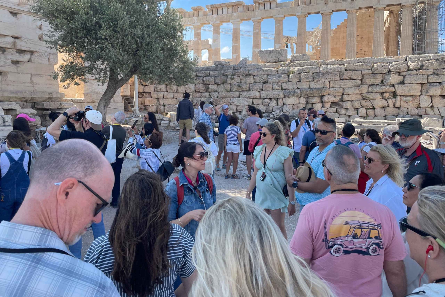 Visite de la ville d'Athènes avec visite de l'Acropole et billet d'entrée