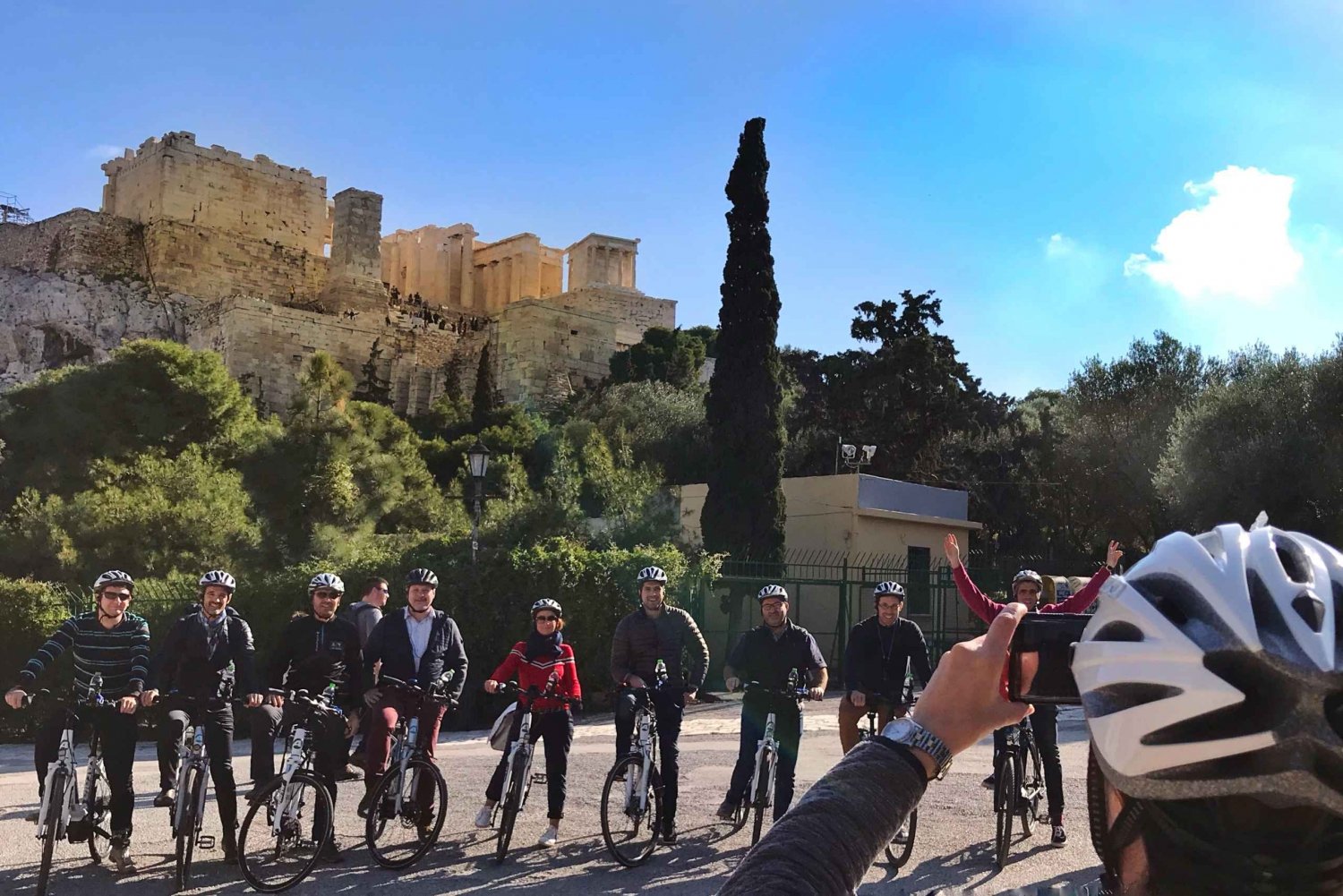 Athens Classic Tour on an Electric Bicycle