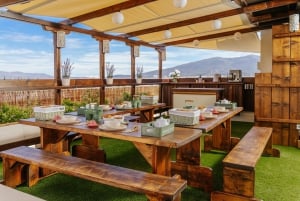 Athene: kookles bij Diamond Roof Garden
