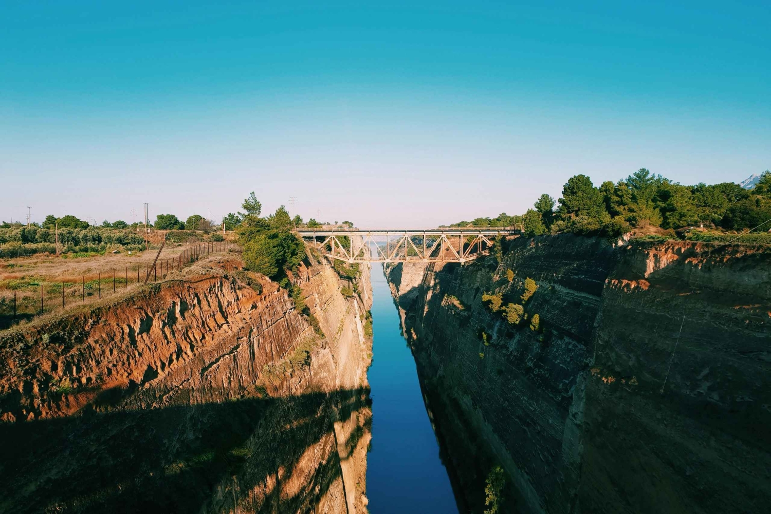 Athènes : canal de Corinthe, Corinthe antique et Nauplie