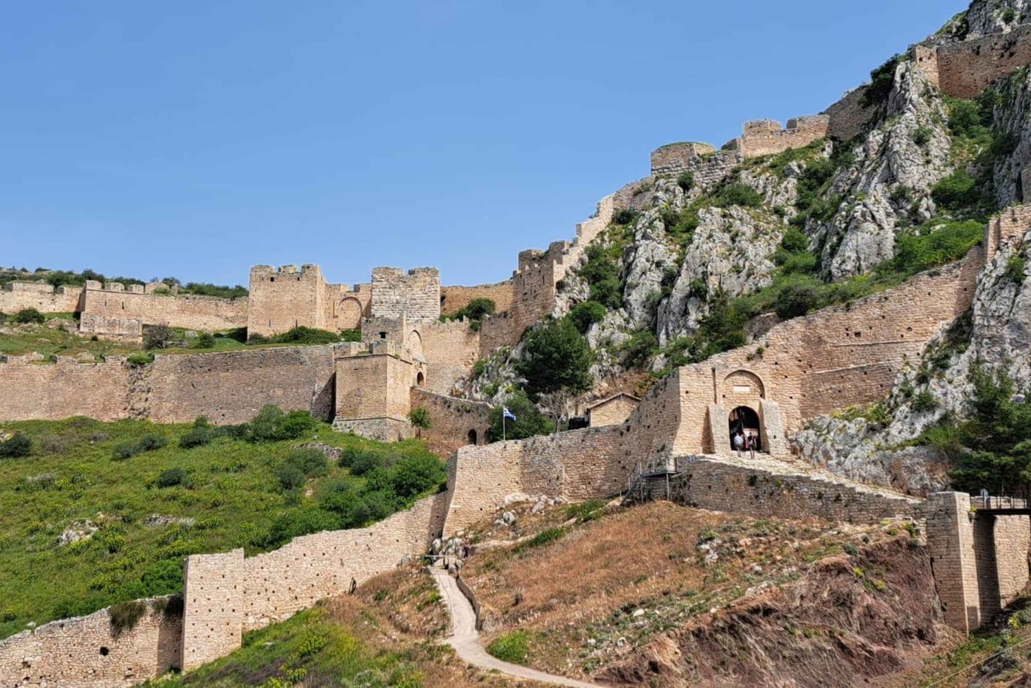 Athènes : canal de Corinthe, Corinthe antique et Nauplie
