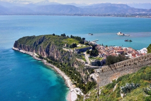 Athènes : canal de Corinthe, Corinthe antique et Nauplie
