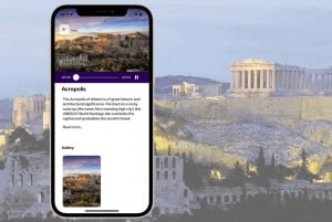 Athen: Digital byrundtur med over 100 seværdigheder at se