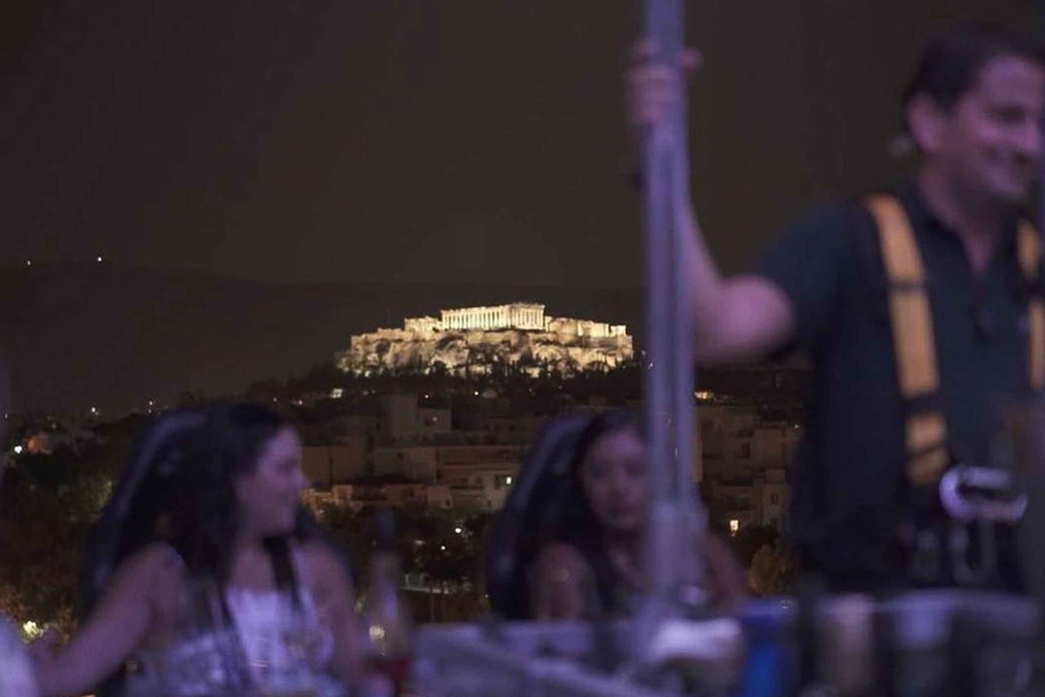 Athènes : Dîner dans le ciel