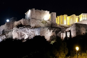 Athen: Oplev byen på en aftentur på elcykel