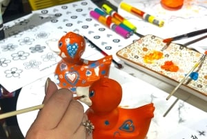 Athen: Andemalingsverksted med lokal kunstner