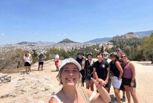 Athènes : Visite guidée des points forts de la ville en E-Scooter ou E-Bike