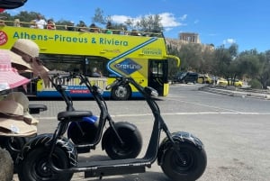 Athènes : Visite guidée des points forts de la ville en E-Scooter ou E-Bike