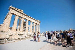 Ateena: Plaka: Aamuvarhaisella Akropolis & Plaka opastettu kävelykierros