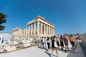 Athènes : Visite guidée de l'Acropole et de Plaka en début de matinée