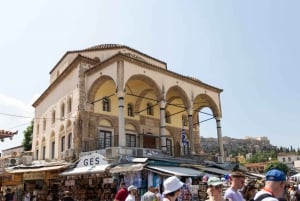 Atene: Tour guidato a piedi dell'Acropoli e della Plaka di prima mattina