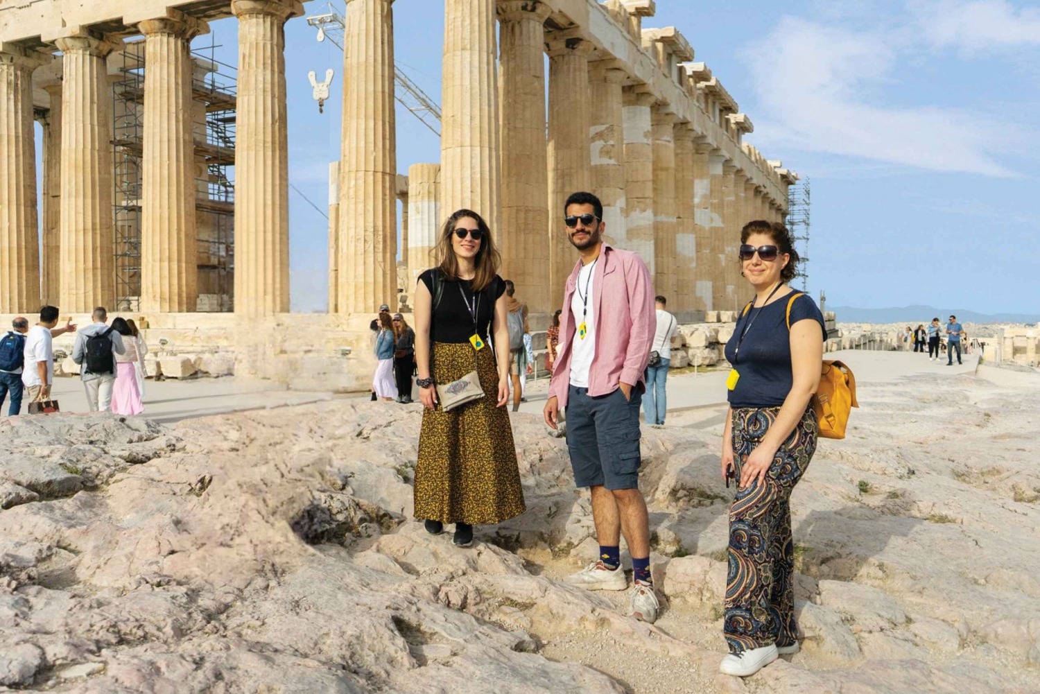 Atenas: Primeiro acesso à Acrópole e ao Parthenon: tour guiado
