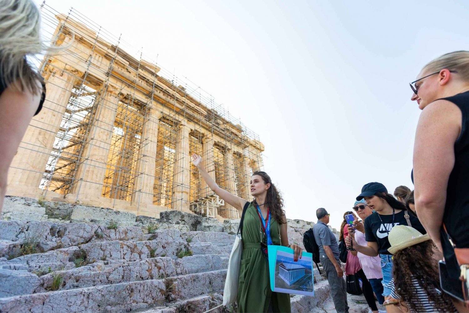 Aten: Tidig morgon guidad tur till Akropolis och museet