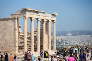 Athènes : Visite guidée de l'Acropole et des musées en début de matinée