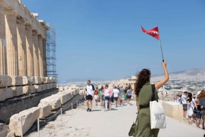 Athènes : Visite guidée de l'Acropole et des musées en début de matinée