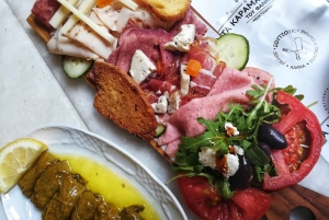 Athènes: mangez comme une visite à pied athénienne