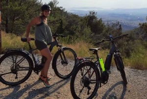 Athènes : Excursion en bicyclette électrique au Mont Hymettus