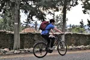 Athene: elektrische fietstocht naar de berg Hymettus