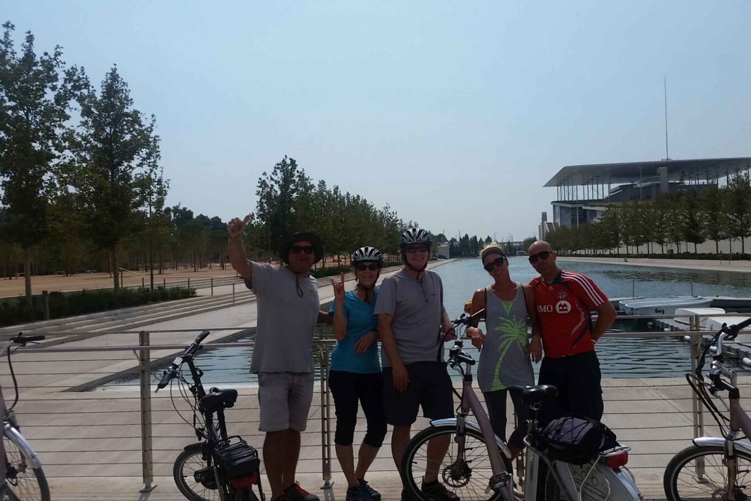 Athen: Tur langs kysten med el-sykkel og guide