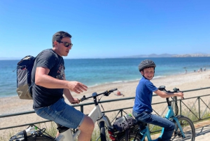 Athen: Tur langs kysten med el-sykkel og guide