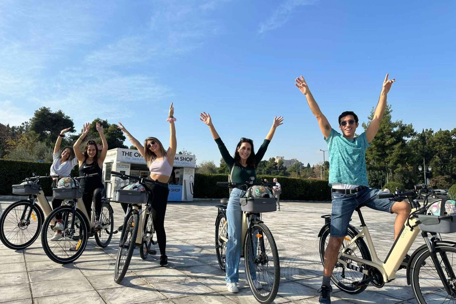 Ateny: wycieczka rowerem elektrycznym po Akropolu i starożytnych ruinach