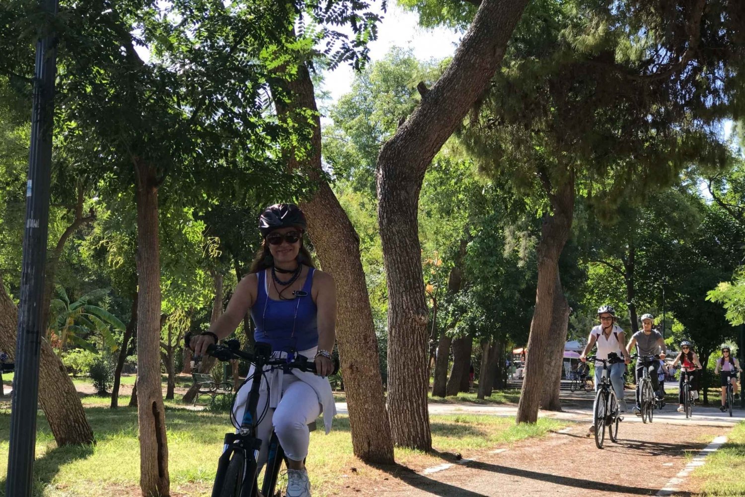 Aten: Klassiska sevärdheter och historia Guidad E-Bike-tur