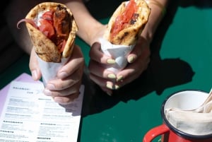 Athen: Gåtur med mad om aftenen