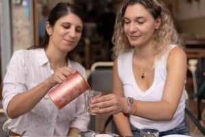 Athen: Gåtur med mad om aftenen