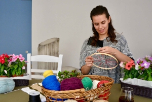 Athen: Væveværksted med græsk te