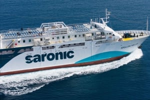 Athen: Fergebåtbillett til/fra Poros Island