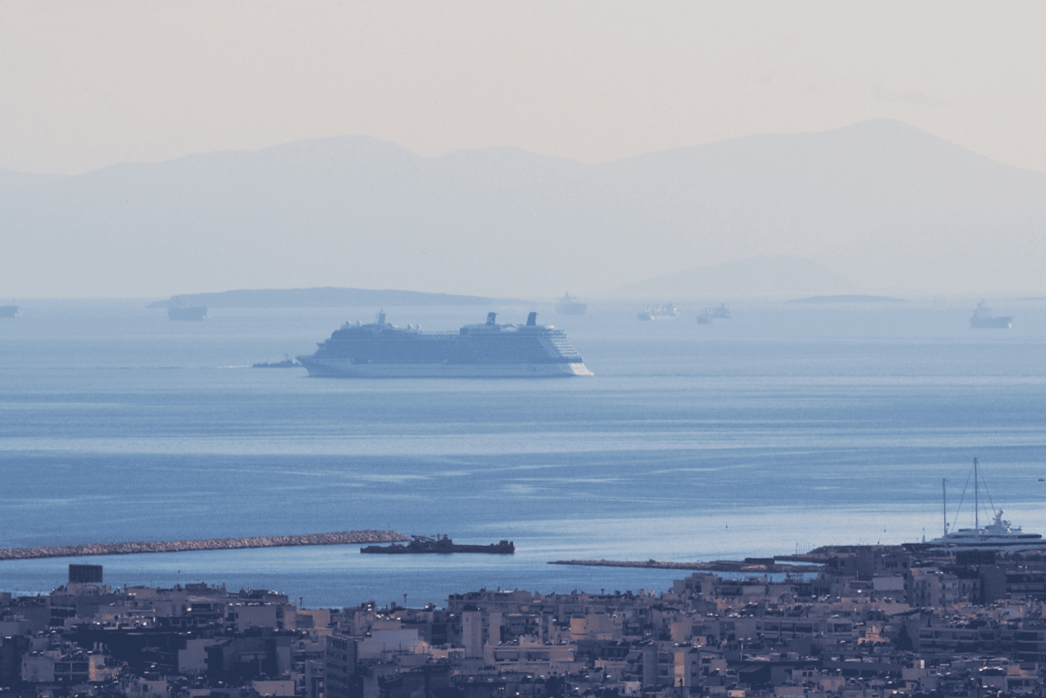 Atenas: viagem de ferry entre Atenas e Mykonos