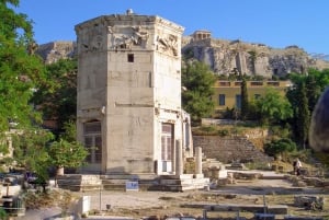 Atenas: Primera Entrada a la Acrópolis, Ágoras Antigua y Plaka