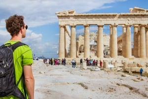 Atenas: Primeira entrada na Acrópole, Agoras Antigas e Plaka Tour
