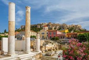 Ateena: Plaka Tour: First Entry Acropolis, Ancient Agoras, & Plaka Tour