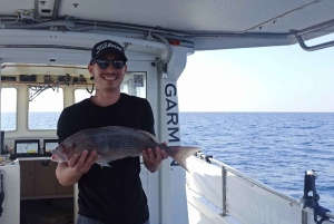 Athens: Fishing Trip Experience on a Boat with Seafood Meal