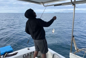 Athens: Fishing Trip Experience on a Boat with Seafood Meal