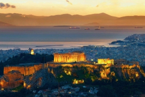 Athens: Food and Wine Tasting Tour at Night