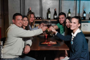 Athens: Food and Wine Tasting Tour at Night