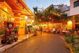 Athens: Food and Wine Tasting Tour at Night