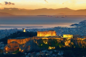 Athens: Food and Wine Tasting Tour at Night