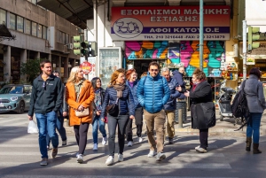 Athènes : Visite du marché alimentaire et cours de cuisine avec vin