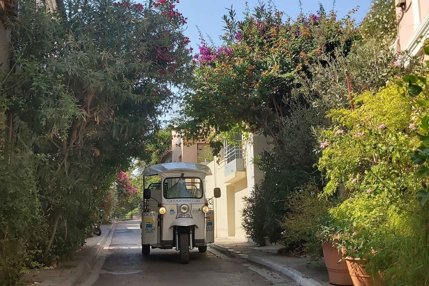 Aten från Pireus: Privat E-Tuk Tuk halvdagsutflykt