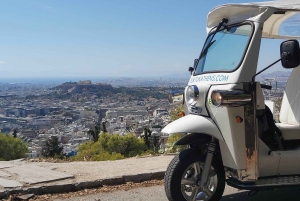 Aten från Pireus: Privat E-Tuk Tuk halvdagsutflykt