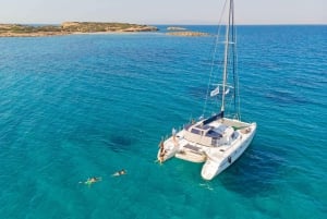 Athens Full-day cruise with a sailing catamaran